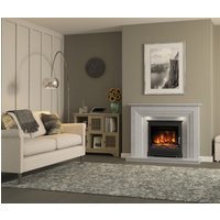 Elgin & Hall Pryzm 22-inch Inset Electric Fire with Cast Stove Front