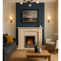 Axon Fireplaces Bowdon Marfil Marble Fireplace