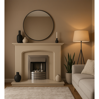 Axon Fireplaces Minstrel Micro Marble Fireplace