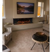 Evonic E-Series E1800 Built In The Wall Media Wall Electric Fire