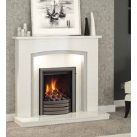 Direct Fireplaces Enjoy a 25% Discount on the Elgin Hall Florano Micro Marble Fireplace