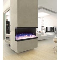 Aga Rayburn Stratus Tru View 125 3 Sided Inset Electric Fire