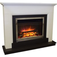 Suncrest Talent 47 Inch Electric Fireplace Suite
