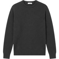 Courreges Maglieria Girocollo Nero in Tessuto Pregiato