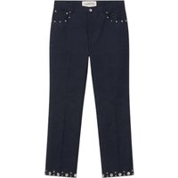 Valentino Garavani Jeans Donna Blu con Dettagli in Metallo