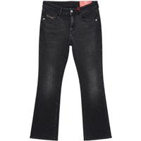 Diesel Jeans Donna a Zampa in Denim Nero