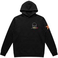 Inspired by a True Story Felpa Nero con Ricamo Skull