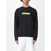 BARROW Felpa Donna in Nero con Grafica Colorata