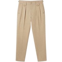 Dolce & Gabbana Pantaloni Beige con Dettagli Sartoriali