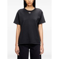 diesel t-shirt t-normy-od-s1 donna nero