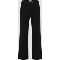 pantalone gamba dritta donna nero