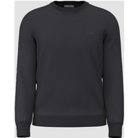 maglia girocollo uomo nero