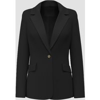 giacca monopetto donna nero