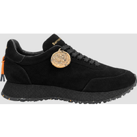scarpe in camoscio uomo nero