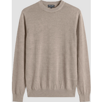 maglia in lana merino uomo mastice