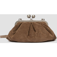 borsa pasticcino small in velluto donna fango