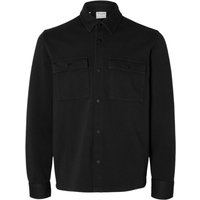 selected homme jackie sweat jacket - black