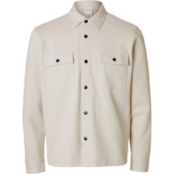 Selected Homme Jackie Sweat Jacket - Oatmeal
