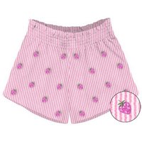 pantaloncini donna mc2 saint barth - meave seersucker stripes straw 23d emb - n.d.