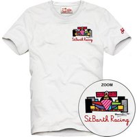 t-shirt uomo mc2 saint barth - t-shirt man britto race 01n emb - n.d.