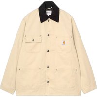 jacket Carhartt Wip og chore coat - barchan / black rinsed