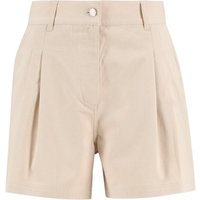 pantaloncini donna barbour international - fern shorts - beige