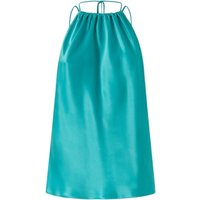 canotte e top donna pinko - carota top satin - verde
