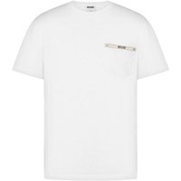 t-shirt man Moschino - t-shirt organic cotton jersey - white
