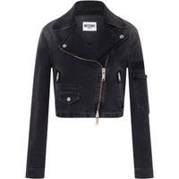 women's jackets Moschino Jeans - denim jacket stretch10.5 oz - grey