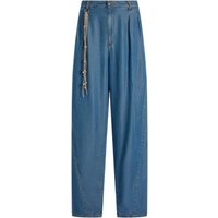pantaloni donna circus hotel - pantalone - celeste