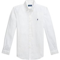 camicie casual uomo ralph lauren - cubdppcs long sleeve sport shirt - bianco