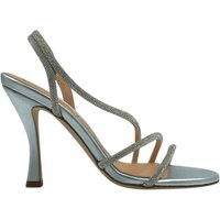 scarpe con tacco donna chantal 1962 - satin argento - argento