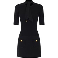 vestiti casual donna elisabetta franchi - abito di maglia - nero