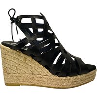 Drestige Get 53% Off Womens Kanna Lucido Negro Perforated Sandals Shop Now