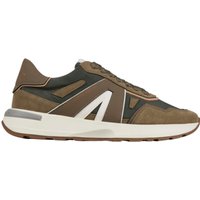 asbclpm-3253-olv Alexander Smith Uomo Pelle Verde