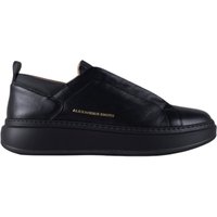 asbcwlm-2383-tbk Alexander Smith Men Leather Black