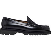 Mocassini G.h. Bass Weejuns Step-Lug Larson Penny Loafers Black Leather