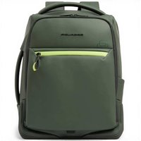 Piquadro Zaino Viaggio C2OW Unisex Verde Water-Resistant con Porta PC 15.6'' e iPad