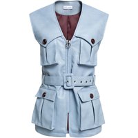 GILET Weili Zheng CON CINTURA