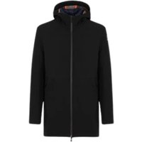 Giubbotto Uomo suns Furry double long Black/Dark blue
