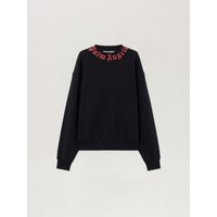 Felpa girocollo Uomo PALM ANGELS neck logo nero