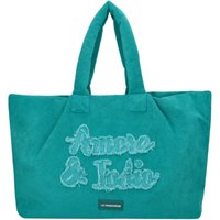 Borsa Donna Le Pandorine Sponge Bag Blu Jeans