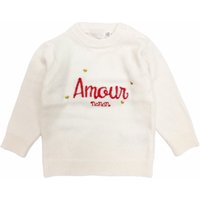 Nanan - Maglia Panna/rosso Amour I23529
