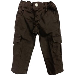 Emanuel Pris - Pantalone Cargo Marrone EPT6147N