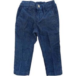Emanuel Pris - Pantalone Azzurro Velluto EPT6157N