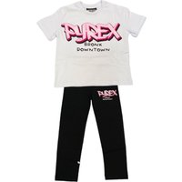 Pyrex - T-shirt+leggings Bianco/rosa S4PYBGTL199