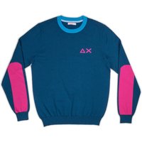 Maglia Uomo Sun68 K44130 83 BLU PR