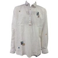 Bob - Camicia Lino Bianco R00404