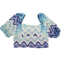 Saint Barth - Crop Top Onde DELIA