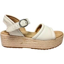 Scarpe Donna Timberland Santorini Sun Backstrap Sandal Natural Full Grain